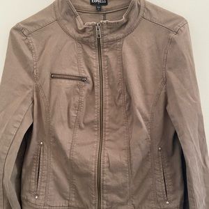 EXPRESS jacket | olive green | size 8